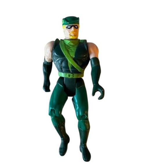 Vintage DC Comics Green Arrow Action Figure 6" Poseable Collectible Figurine - Picture 1 of 7